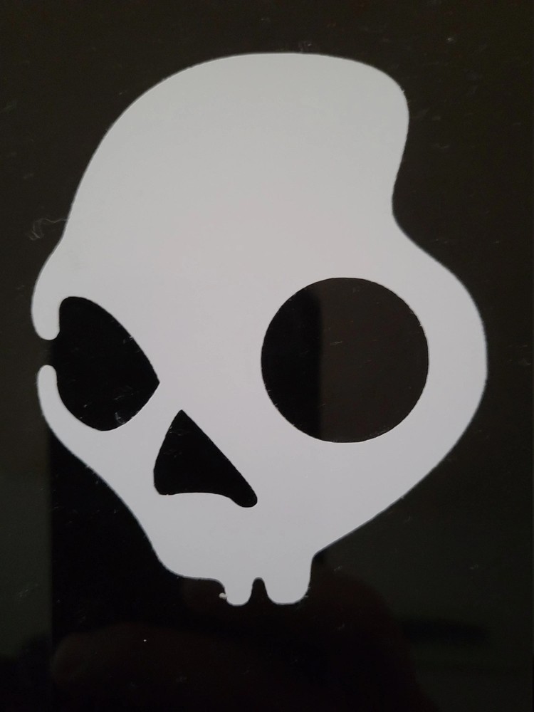 Skull Candy Vinyl Decal Sticker 2x4 Inches For Any Surface 2/24