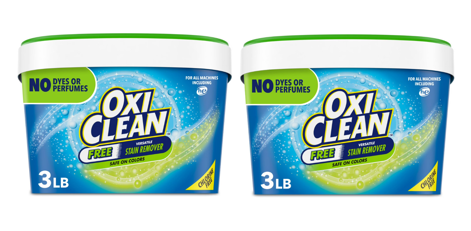 OxiClean Free Versatile Home and Laundry Stain Remover Powder, pack of 2 gallery