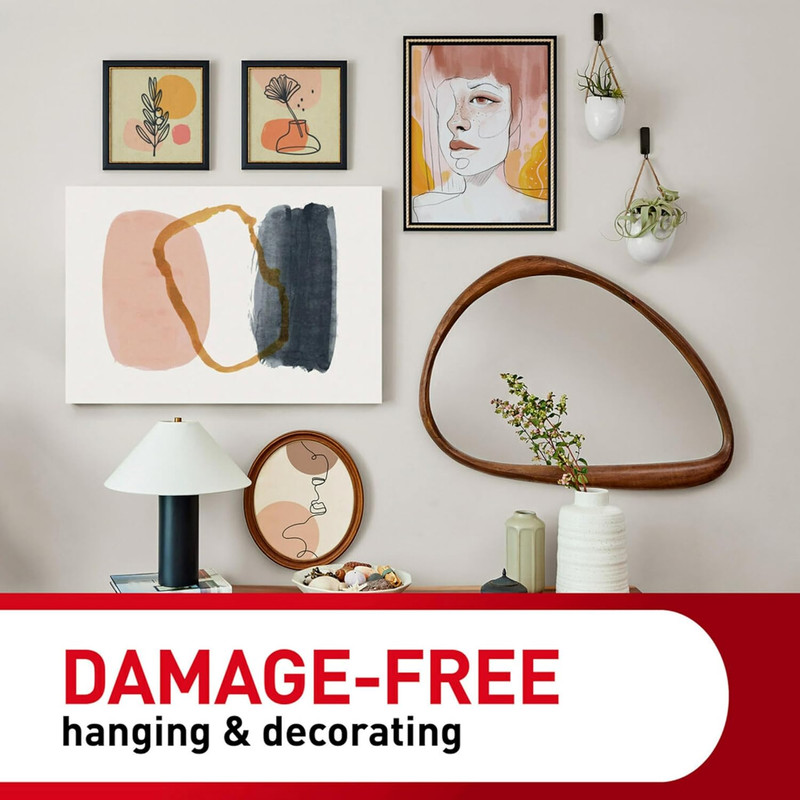Command 8 Lb Jumbo Universal Picture Hanger, 3 Frame Hangers and 8 Command Strip gallery