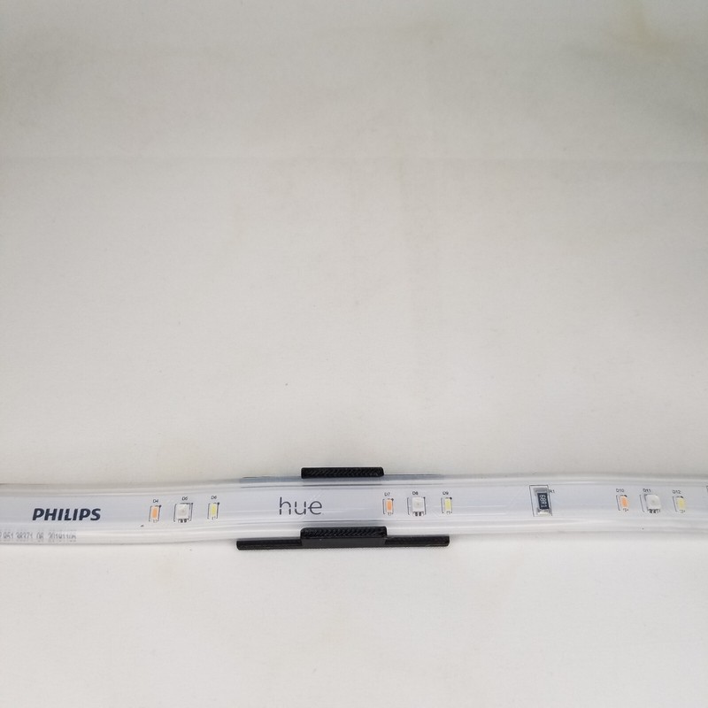 Flat Mount Clips for Philips Hue Bluetooth Lightstrip with 3M Tape gallery
