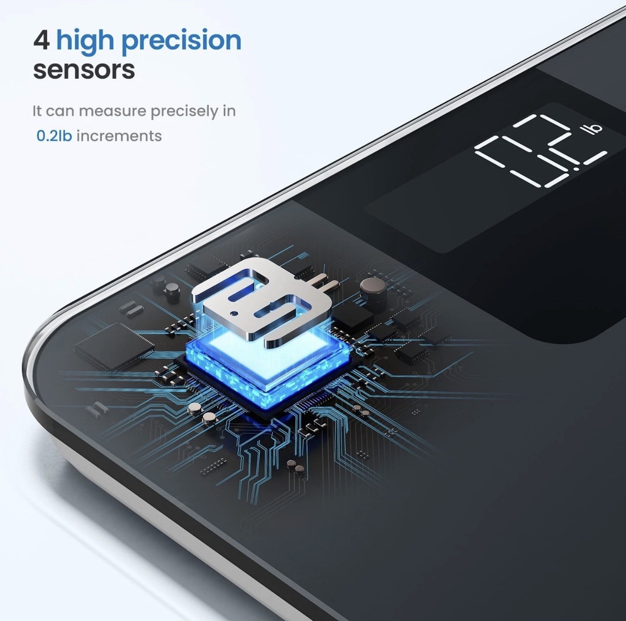 RENPHO Digital Body Weight Scale Highly Accurate Scale for Weight LED Display US gallery