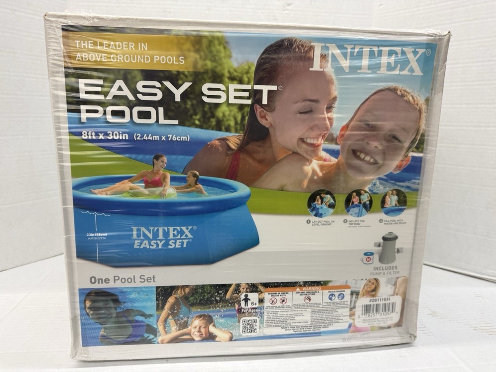 New Krystal Clear Filter Pump Intex Model 601M for Above Ground Pool
