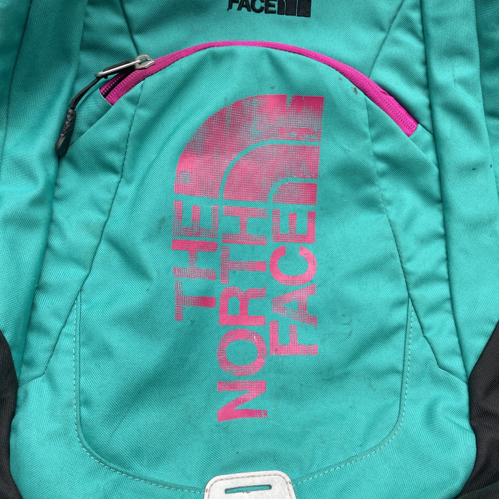 The North Face Haystack Backpack Turquoise Green Purple Black 4