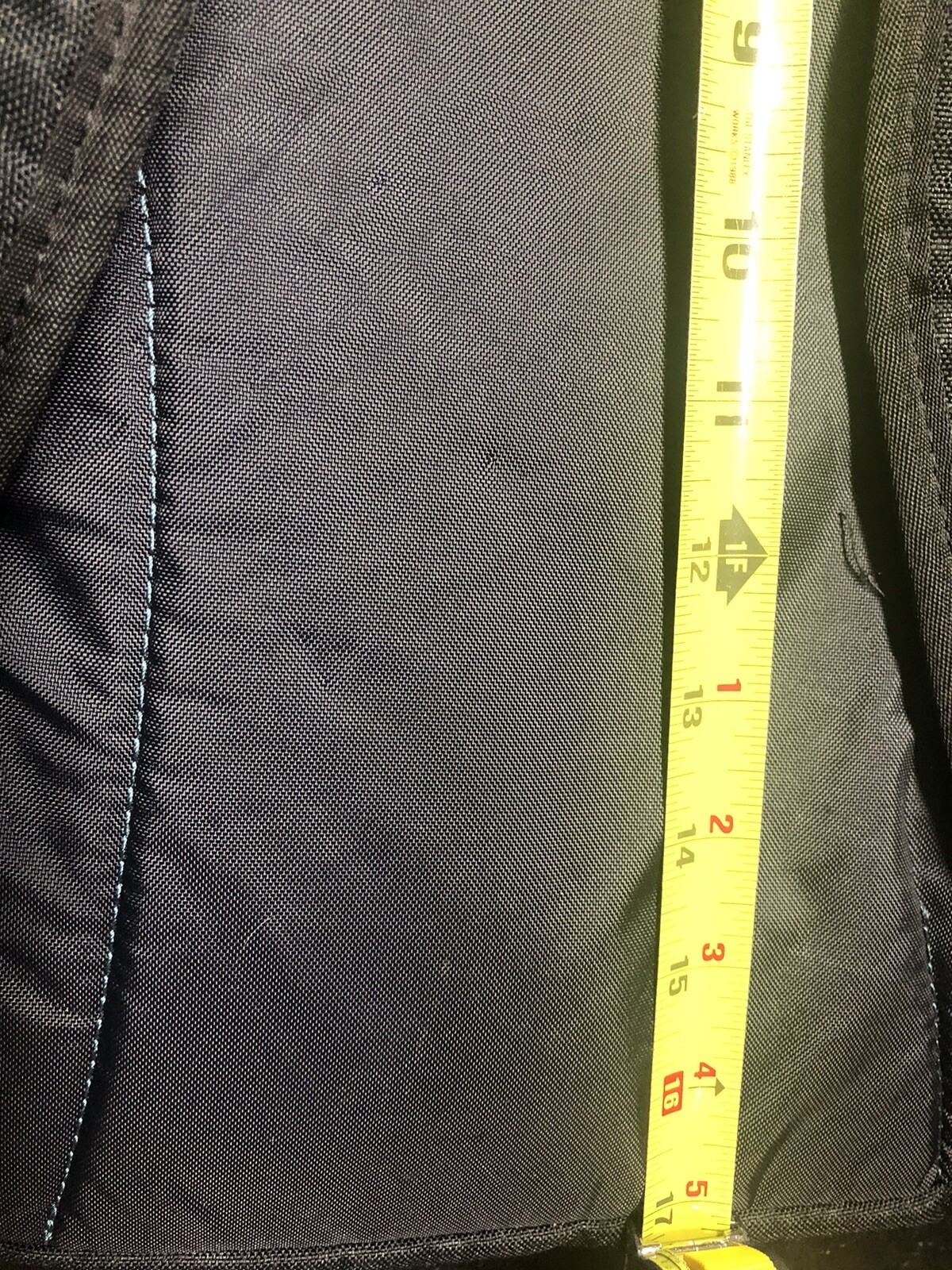 DAKINE 17 Inch Backpack- Black With Teal Stitching -Used 2