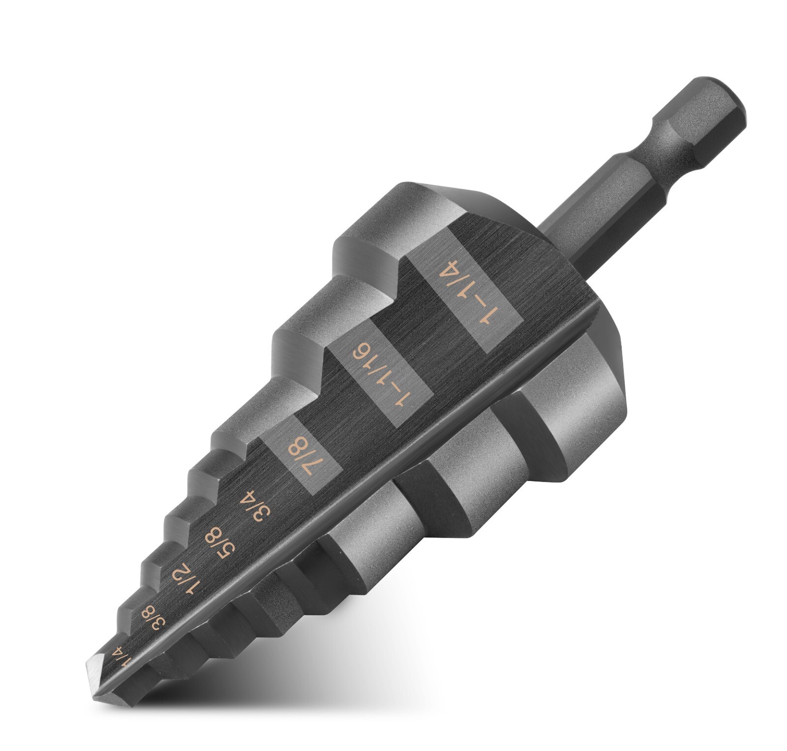 RAINPAL SDB125 Step Drill Bit 3 Large Step 7/8“ 1-1/16“ 1-1/4” gallery
