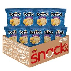 Tostitos Bite Sized Rounds Tortilla Chips 40 Bags Gluten Free 1Oz Each