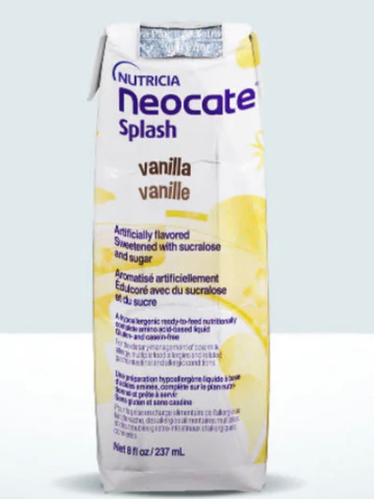 Neocate Splash drink vanilla one case of 27 supplement adults teen new gallery