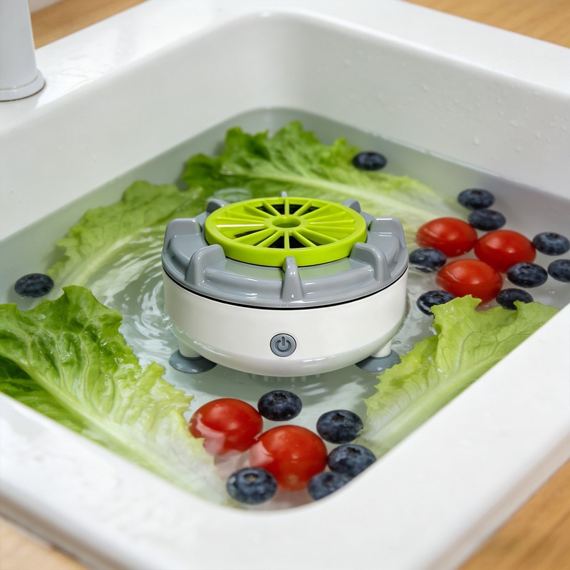 Portable Plastic Fruit And Vegetable Purifier, Hydroxyl Water Ion Cleaner Device gallery