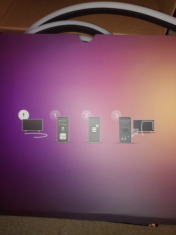 *READ* Philips Hue 55" Smart LED Backlight White and Color Ambiance gallery