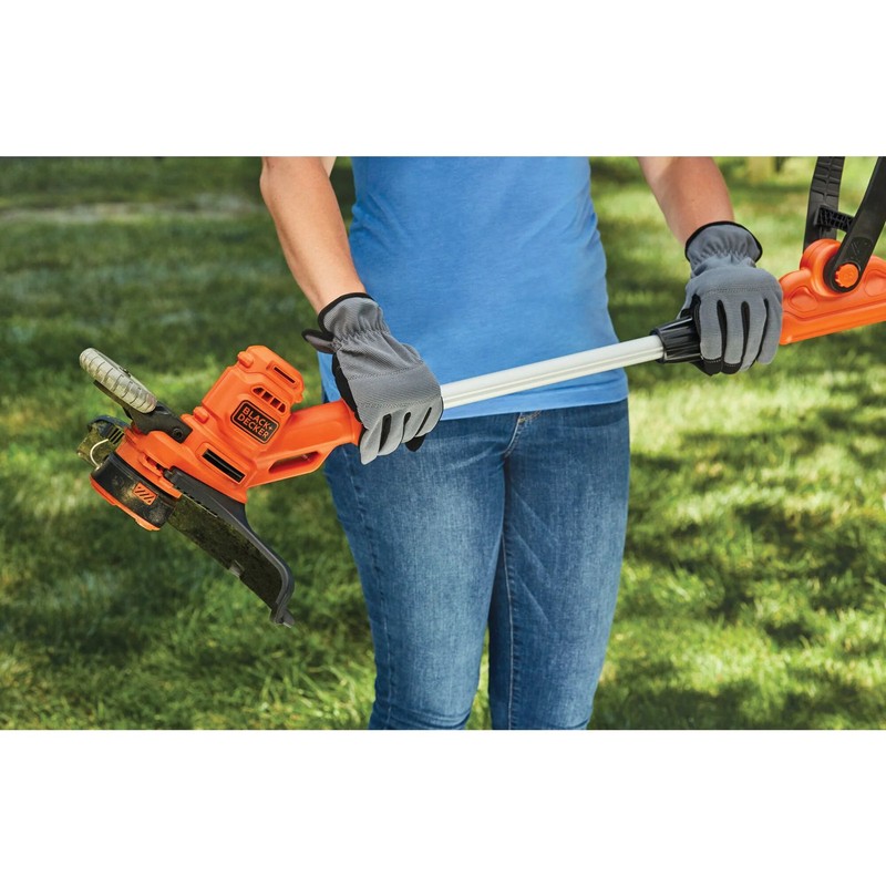 BLACK+DECKER String Trimmer With Auto Feed, Electric, 6.5-Amp,14-Inch - BESTA510 gallery