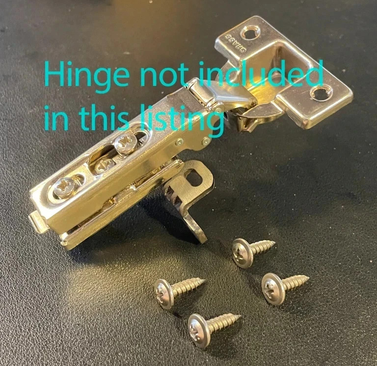 IMPROVED! Grass Cabinet Hinge 048 Base Plate Face Frame Lip Adapter Replica #48 gallery