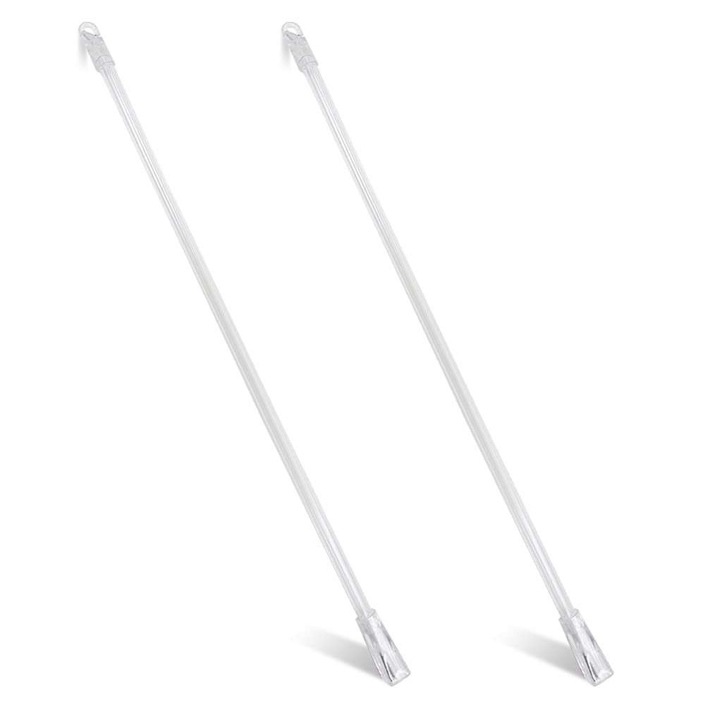 2 Pieces 12 Inches Blind Wand, Window Tilt Rod, 14 Inches, Clear gallery