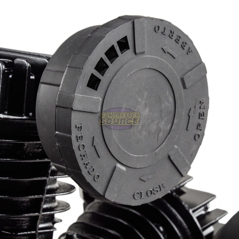 5 - 7.5 HP Replacement Air Compressor Pump Single Stage 3 Cylinder 17.5 CFM Max gallery