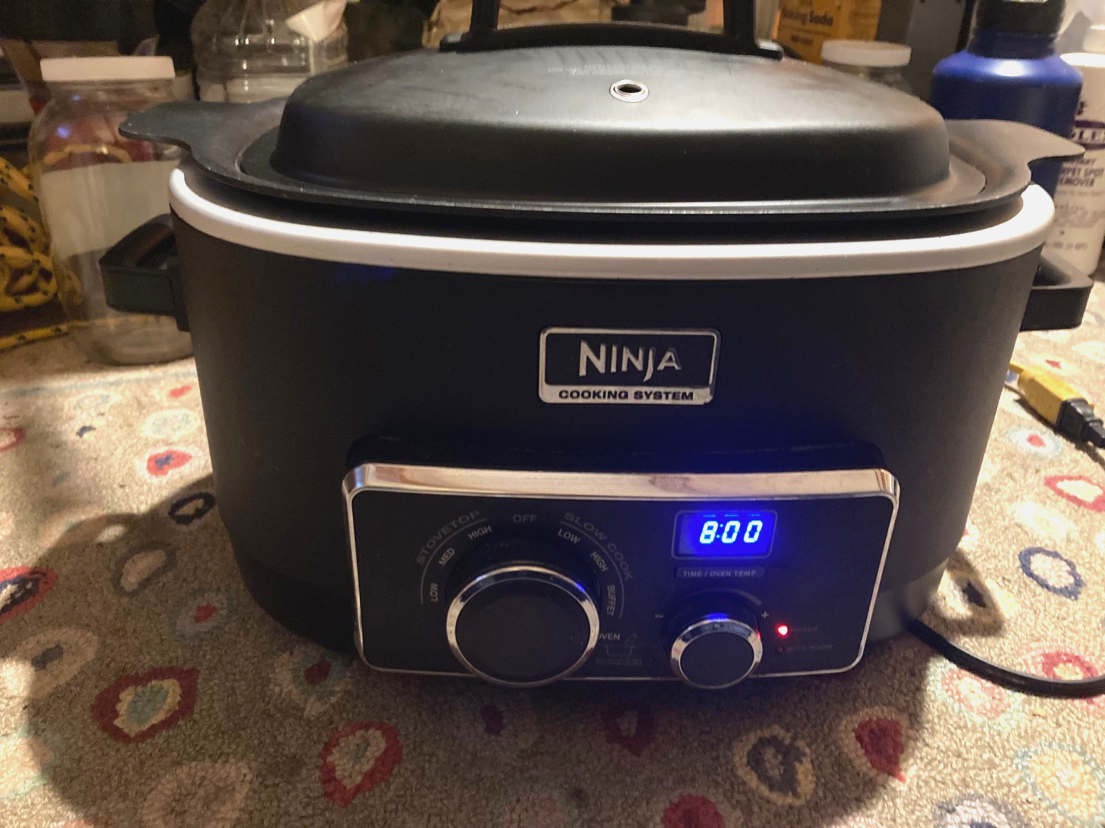NINJA 6-Quart 3-in-1 Cooking System Slow Cooker Steam Roast Bake MC702Q Black gallery