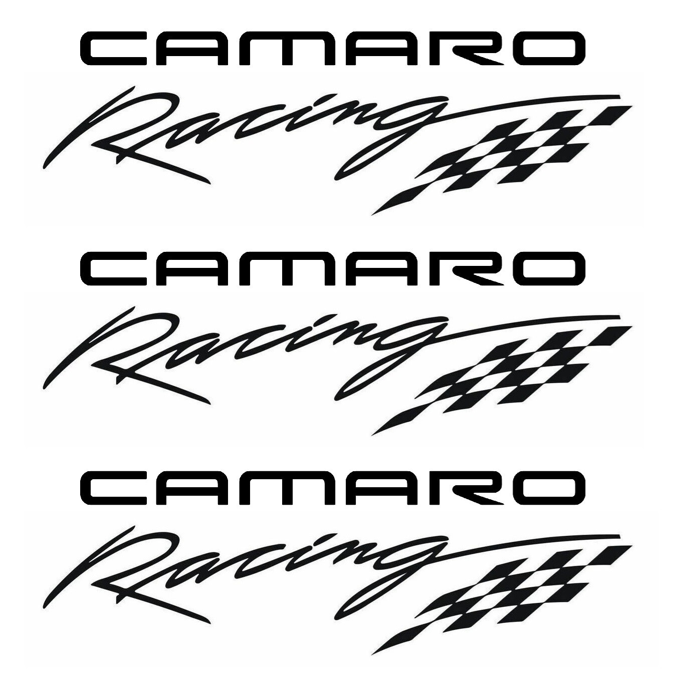 Camaro Racing Decals Camaro SS Stickers LS1 LS2 LS6 LS7 LSX gallery