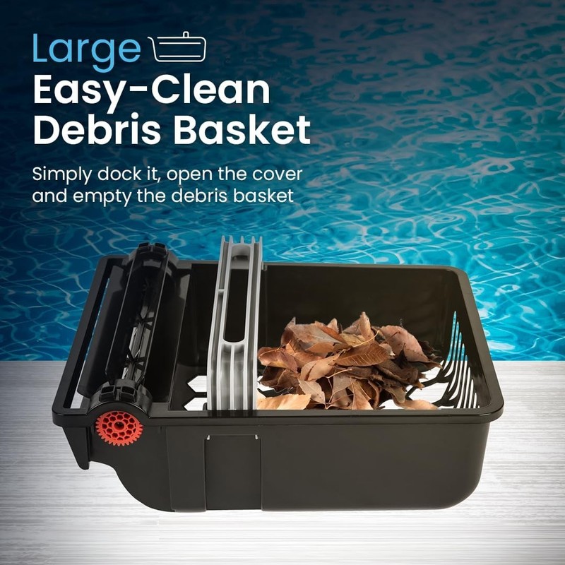 Betta SE Solar Powered Automatic Robotic Pool Surface Skimmer Cleaner with 24/7 gallery