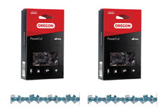 18″ 2-Pack PowerCut Full Chisel Chains 3/8″ Pitch – .050 Gauge, 72EXL084G(2)