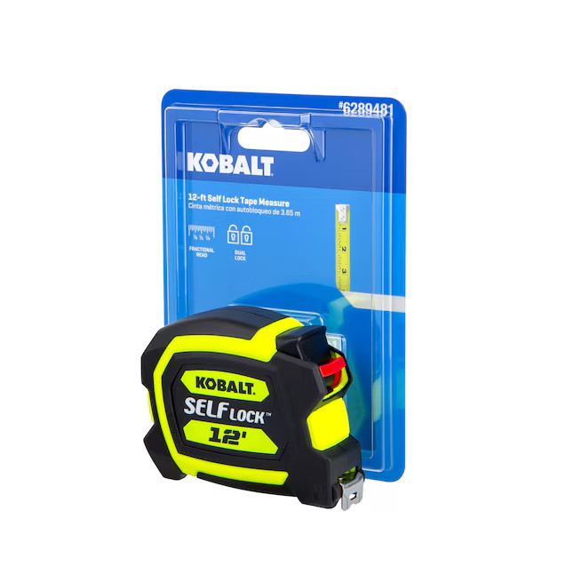 Kobalt Self Lock 12-ft Auto Lock Tape Measure gallery
