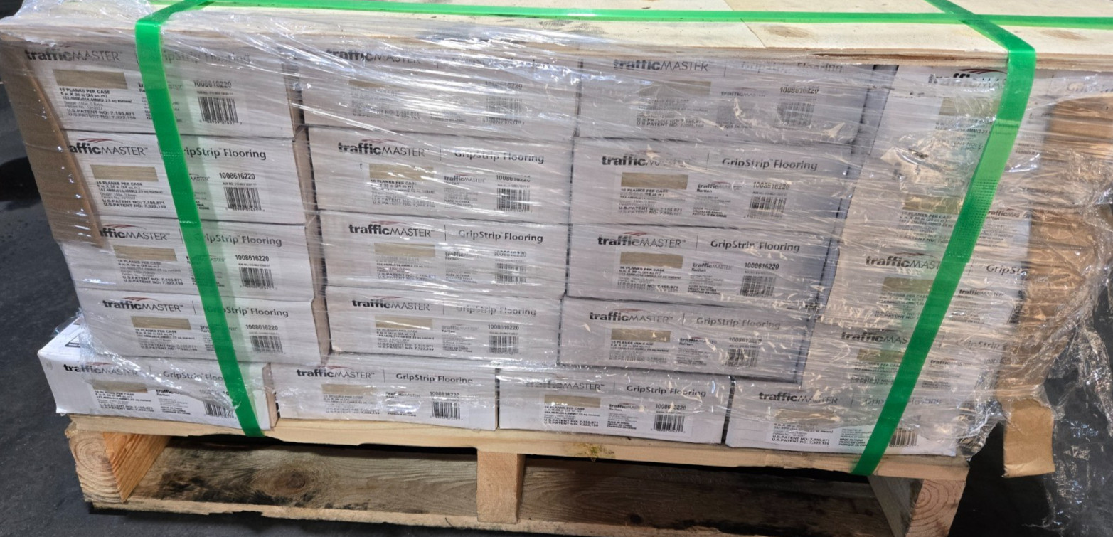 Pallet Sale - Trafficmaster Flooring Raritan 6in x 36in - 20 cases gallery
