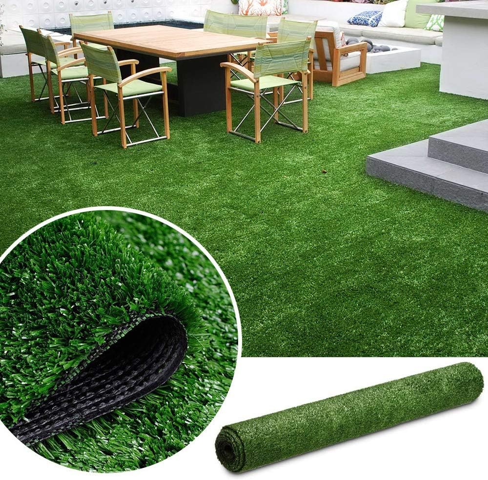 Artificial Grass Turf Lawn Economy Indoor Outdoor Synthetic Grass Mat Garden Rug gallery