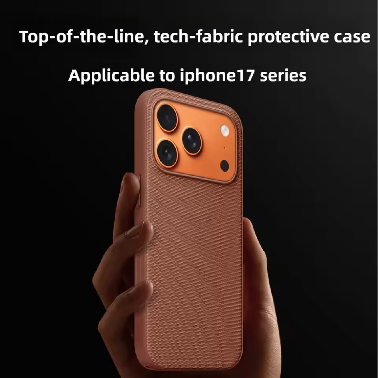 Luxury Tech Woven Magnetic Phone Case For iPhone 17 16 15 14 13 Series Cover gallery