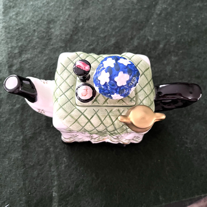 HH Houston Harvest Breakfast Table Setting Ceramic Floral Tea Pot Collection gallery