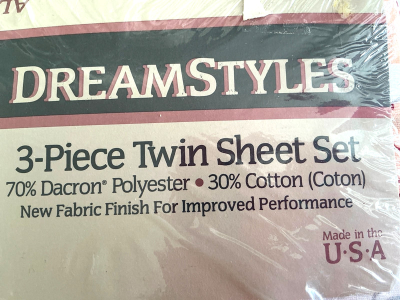 NFL Twin Sheet Set includes pillowcase Polyester Cotton Blend NWT gallery
