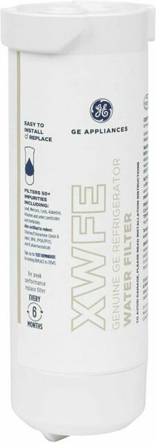 Genuine GE XWFE Refrigerator Filter (Replaces XWF), New, Sealed gallery