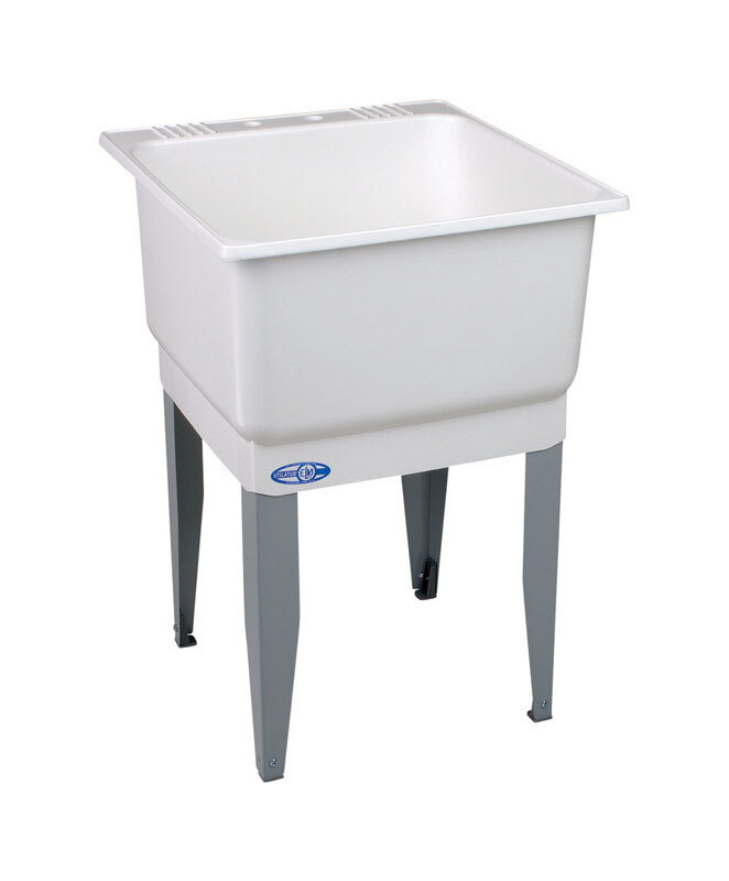 Utilatub 14 Single Polypropylene 20 gal. Capacity Laundry Tub 23 W x 25 D in. gallery