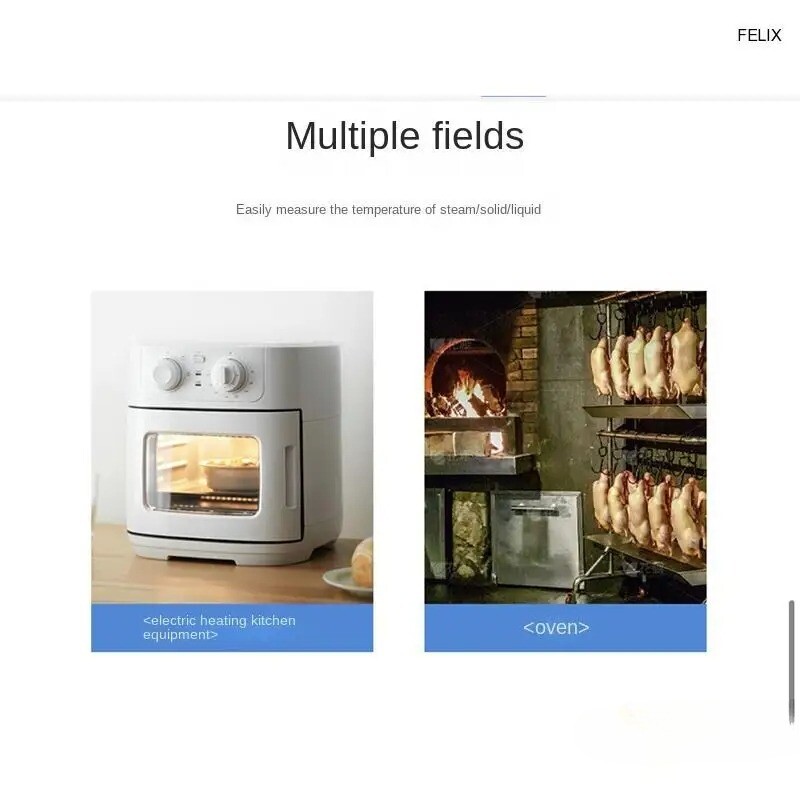 High Temperature Oven Pizza Oven Temperature Gauge Disk 0-500 Degrees gallery