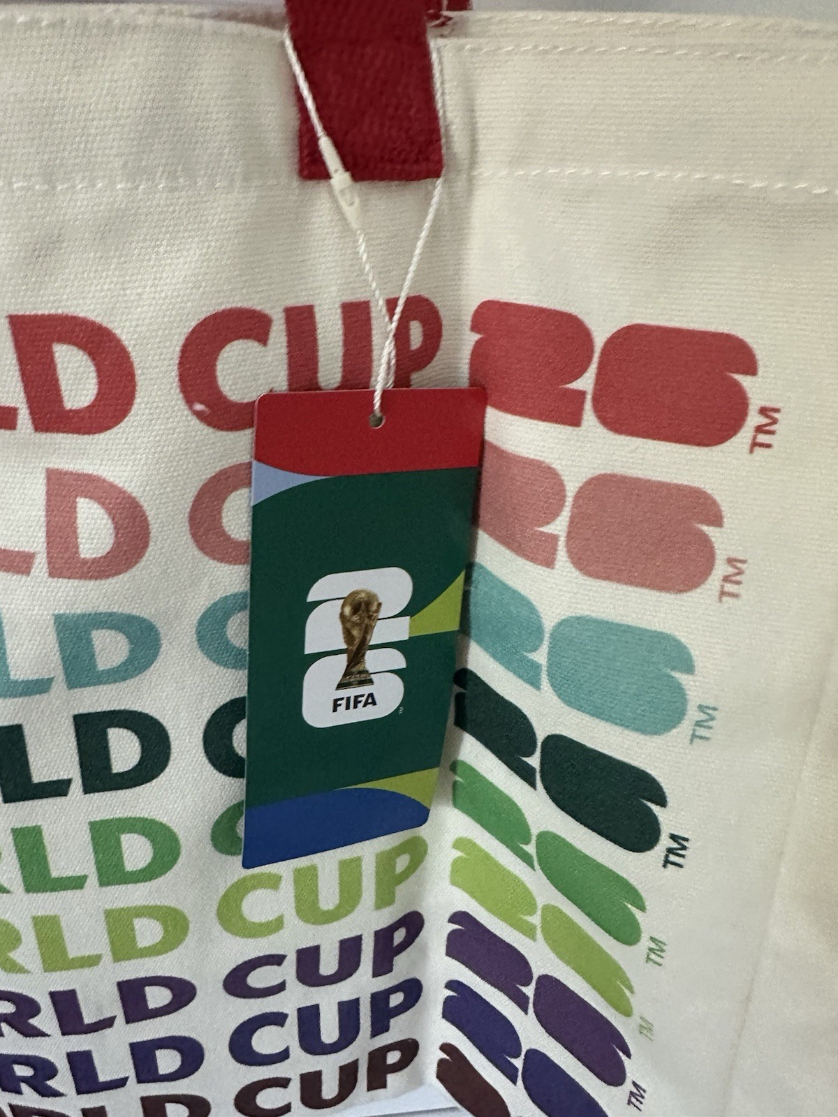 FIFA World Cup 2026 Reusable Tote & 2 packs of FIFA stickers gallery
