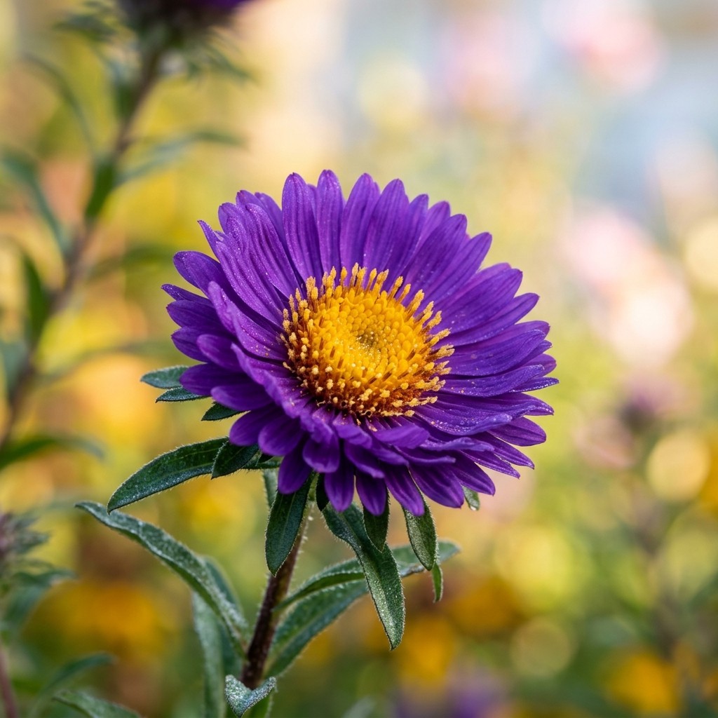 50 Purple Aster Seeds for Planting - Vibrant Heirloom Perennial Garden Floral gallery