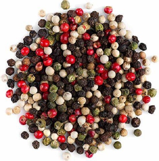Four Peppercorn Blend, Rainbow Mix, Bulk Spice Grinder Peppermill Refill Medley gallery