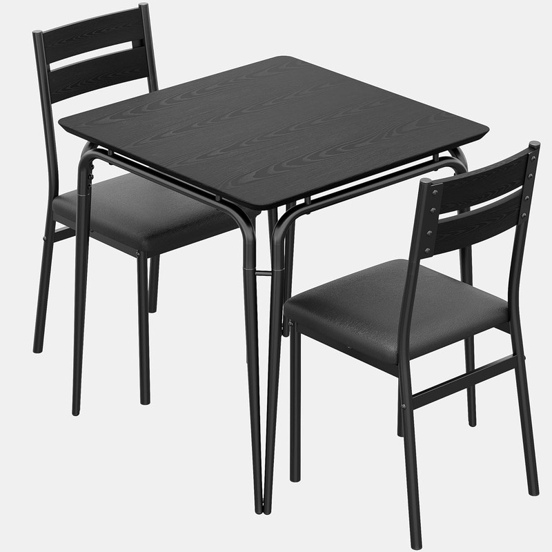 Dining Table Set for 2, Kitchen Table with 2 Chairs for Kitchen & Dining Room gallery