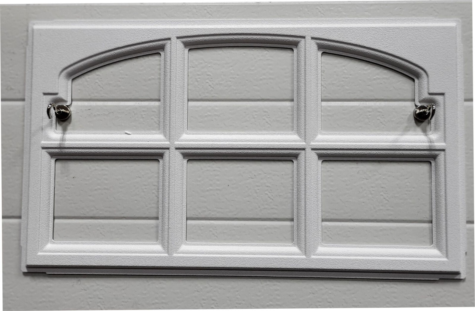 CLOPAY CHARLESTON 508 Replacement Window Inserts /Short Panel Garage Door WHITE gallery