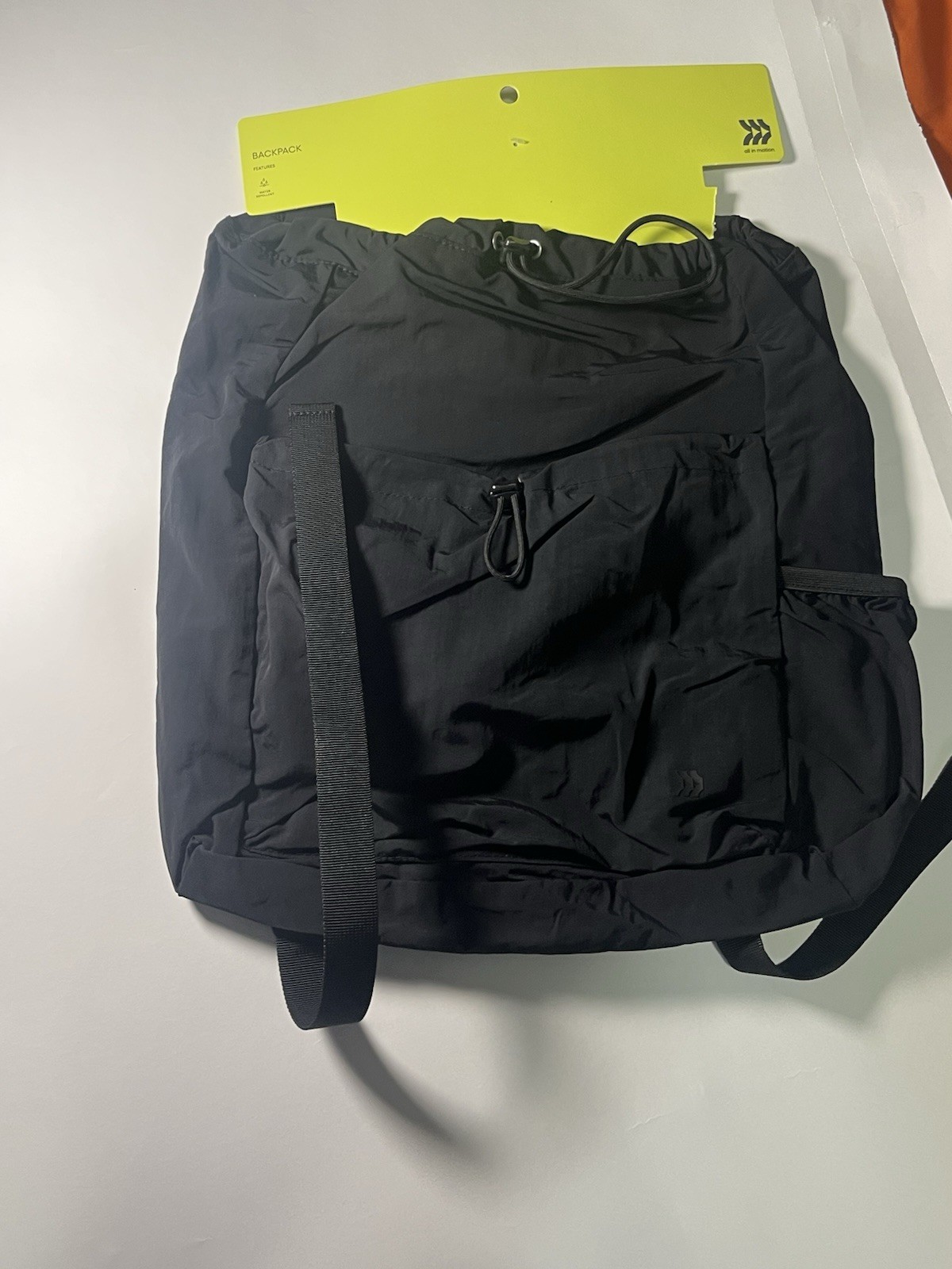 Out In Motion Black Hiking Backpack 17L Adjustable Nylon Straps External Pockets 5