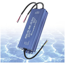 12V 200W LED Driver Waterproof IP67, Ultra Slim LED Transformer 110V AC to 12V D