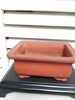 Vermilion Clay Red Bonsai Pot Ceramic 20cm x 15cm x 9cm Used gallery