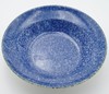 Over And Back Sojourn Sponge Blue 13.75" Pasta Serving Bowl Made in Italy gallery