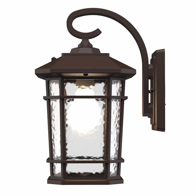 Koda 800 Lumen LED Wall Lantern with Automatic Dusk-to-Dawn Light Sensor gallery