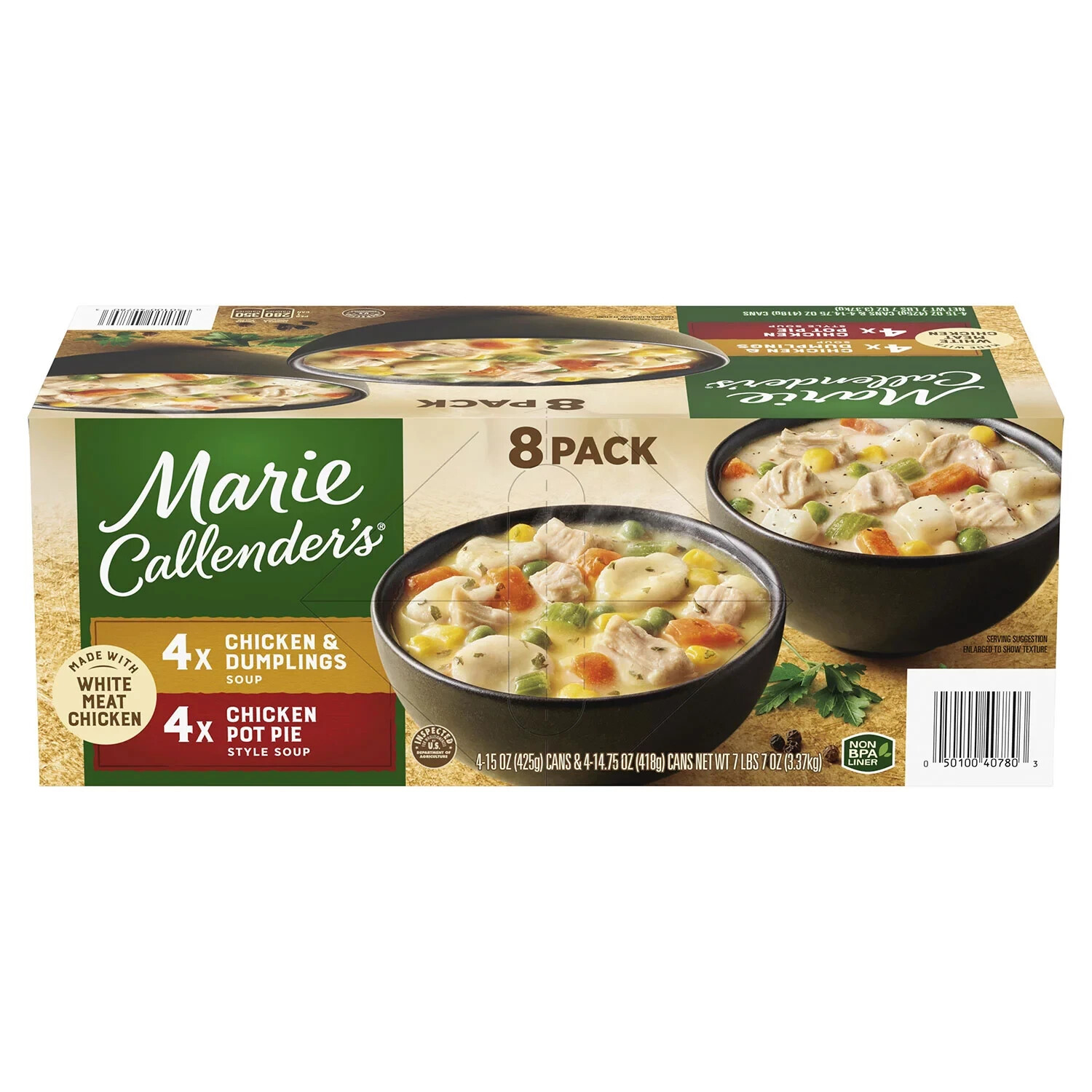 Marie Callender's Chicken Variety Soup (8 ct.) Great Price gallery