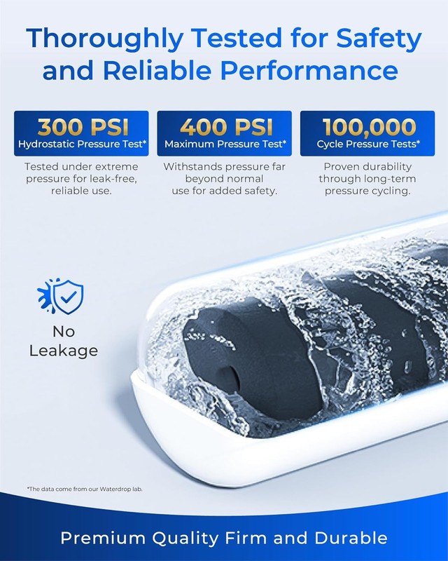Waterdrop Plus Refrigerator Water Filter and Air Filter for LG® LT1000P®,2 Combo gallery