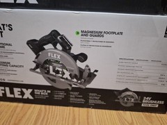 FLEX 24-volt 7-1/4-in Brushless Cordless Circular Saw Model #FX2141-z(Tool Only)