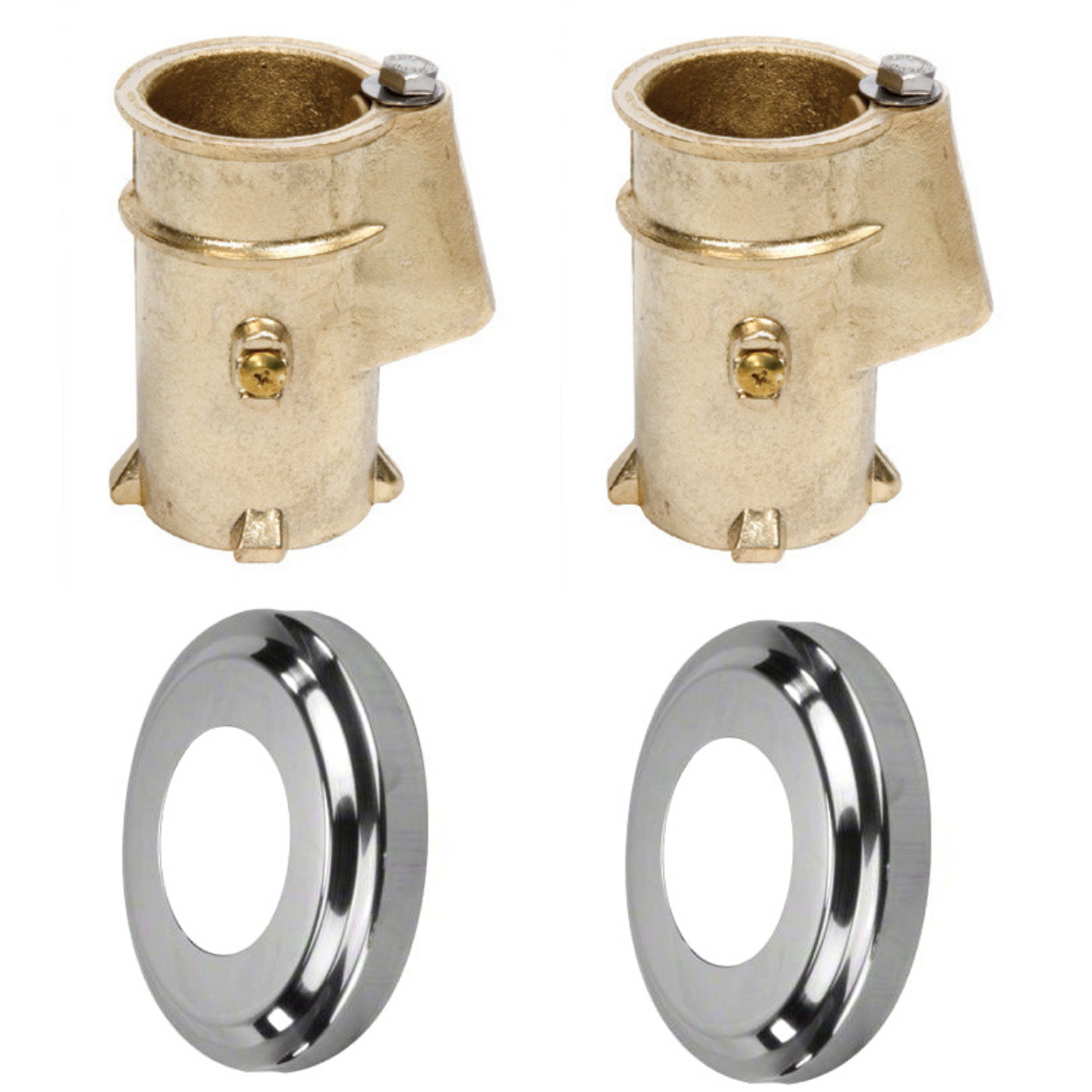 Anchor & Escutcheon Pool Rail Set - Two Pack gallery