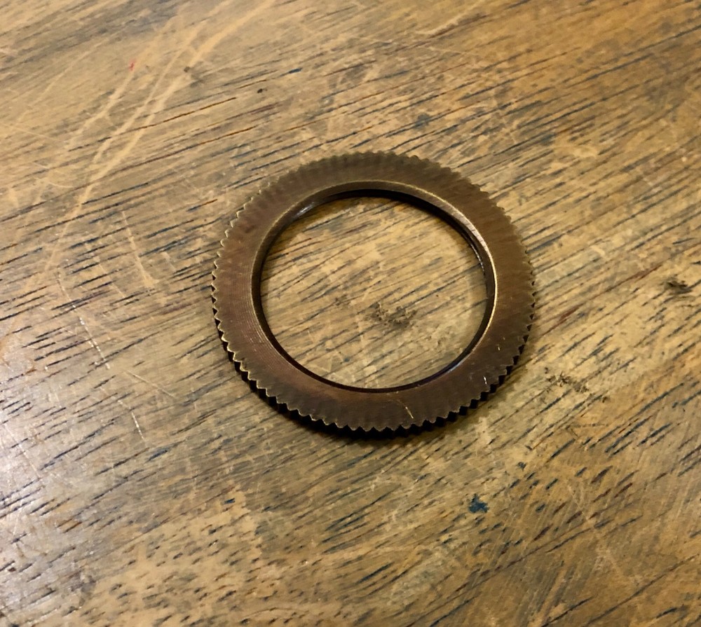 Shade Ring 1-3/4 Inch Diameter, Uno Threaded - Fits shade hole 1.25" to 1.75"