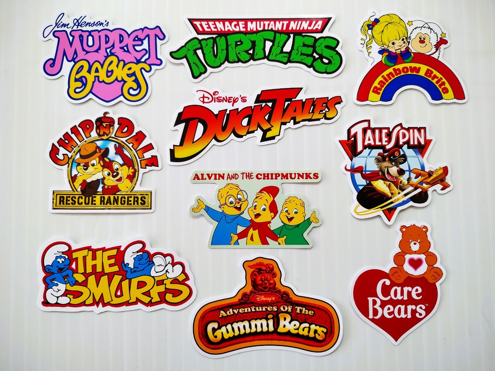 Classic Cartoons Vinyl Sticker Pack (Qty 10) SET 2 retro animation 80s kids toys gallery