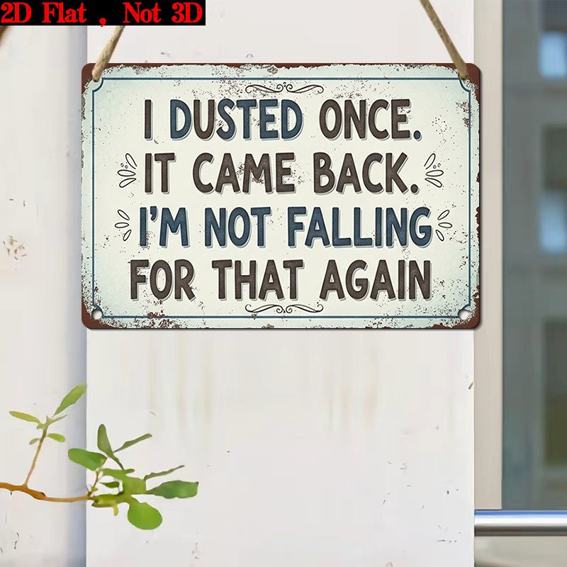 Vintage Wooden Sign - Rustic Wall Decor - Humorous Farmhouse Art gallery