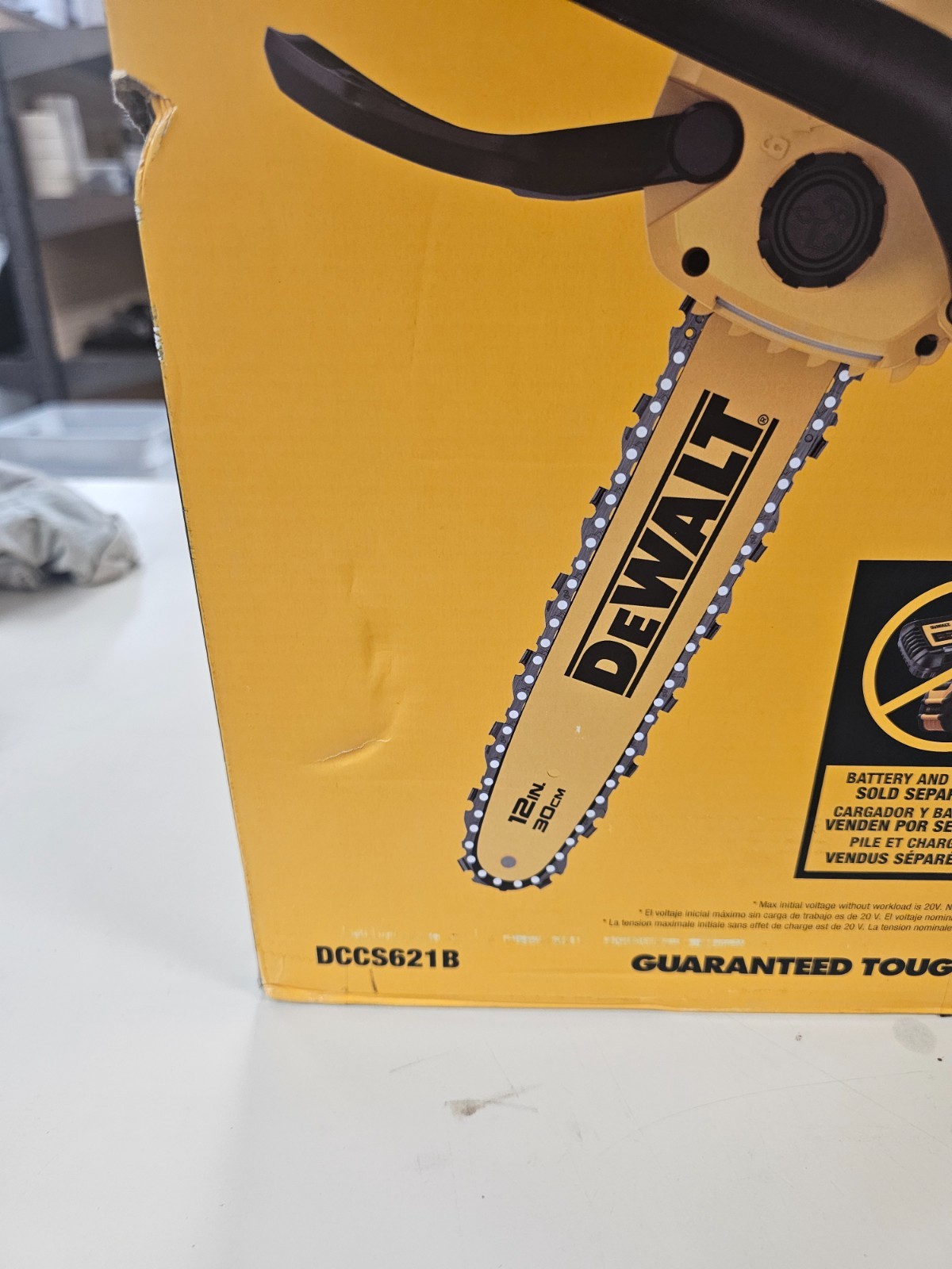 Dewalt DCCS621B 20V Max 12" Compact Cordless Chainsaw TOOL ONLY gallery