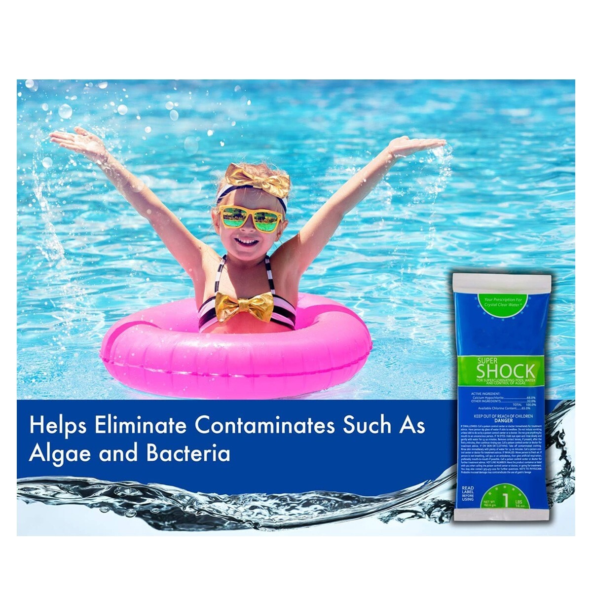 Deluxe Kit A Spring Swimming Pool Start-Up Chemical Kit Up To 7,500 Gallons gallery
