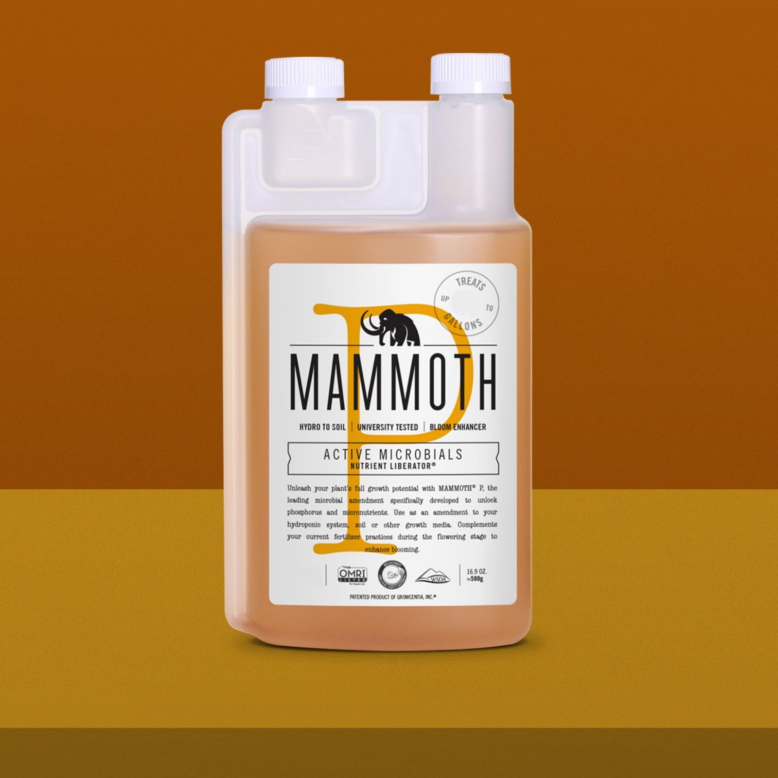 Mammoth P Bloom Booster | Organic Microbial Inoculant | 16% Increase Yields 15mL gallery